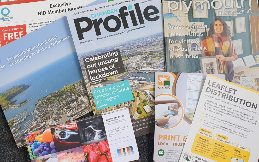 Design and Print in Plymouth – Cornerstone Vision aims to provide a one-stop service to the city