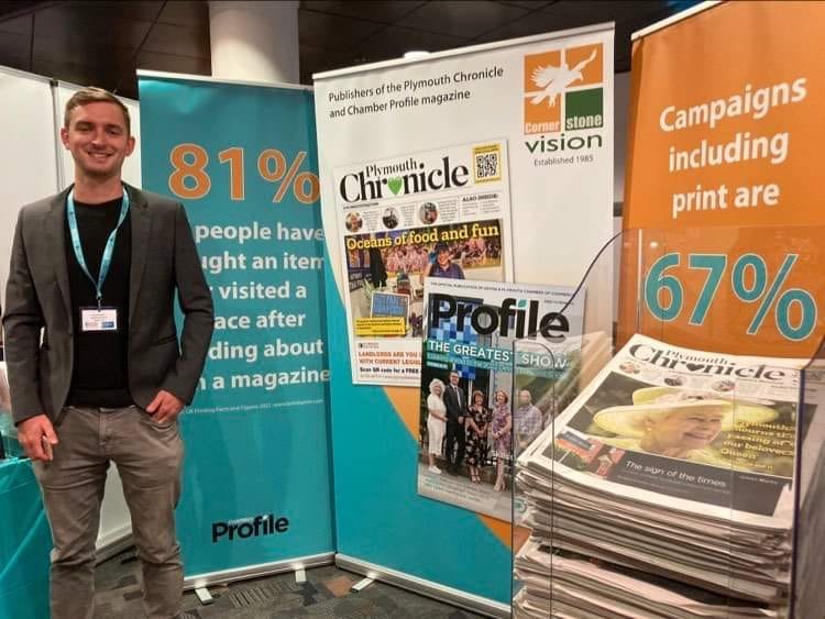 Cornerstone Vision shines at the Devon business show